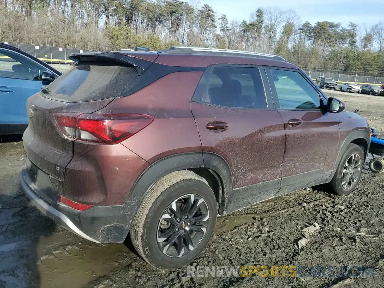 3 Фотография поврежденного автомобиля KL79MPSL7PB079495 CHEVROLET TRAILBLZR 2023