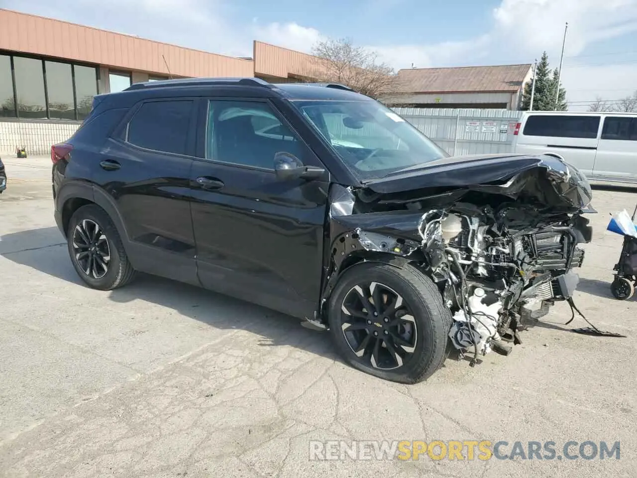 4 Photograph of a damaged car KL79MRSL0PB189736 CHEVROLET TRAILBLZR 2023