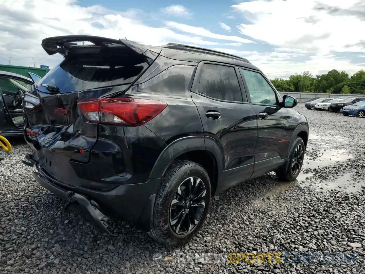3 Фотография поврежденного автомобиля KL79MRSL3PB177368 CHEVROLET TRAILBLZR 2023