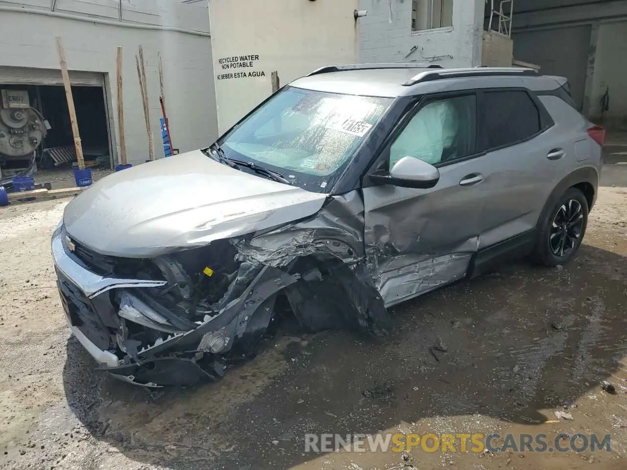 1 Photograph of a damaged car KL79MRSL4PB219238 CHEVROLET TRAILBLZR 2023