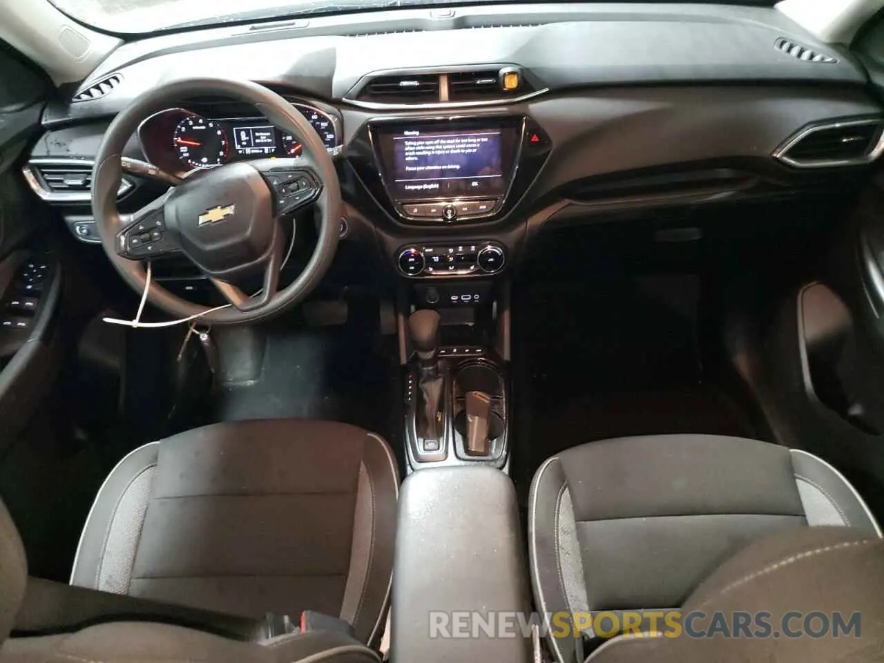 8 Фотография поврежденного автомобиля KL79MRSL5PB197749 CHEVROLET TRAILBLZR 2023