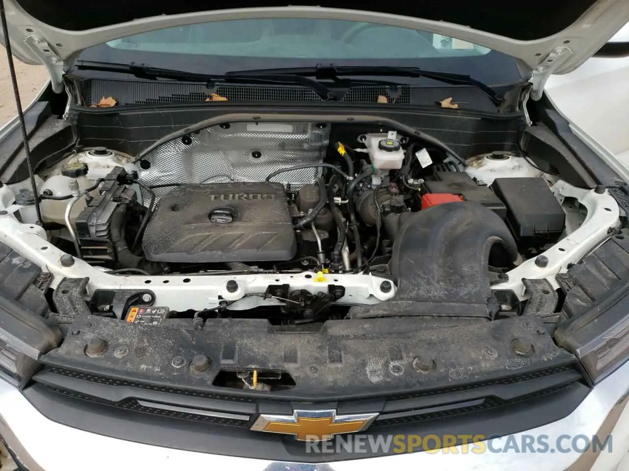 12 Photograph of a damaged car KL79MRSL6PB150889 CHEVROLET TRAILBLZR 2023