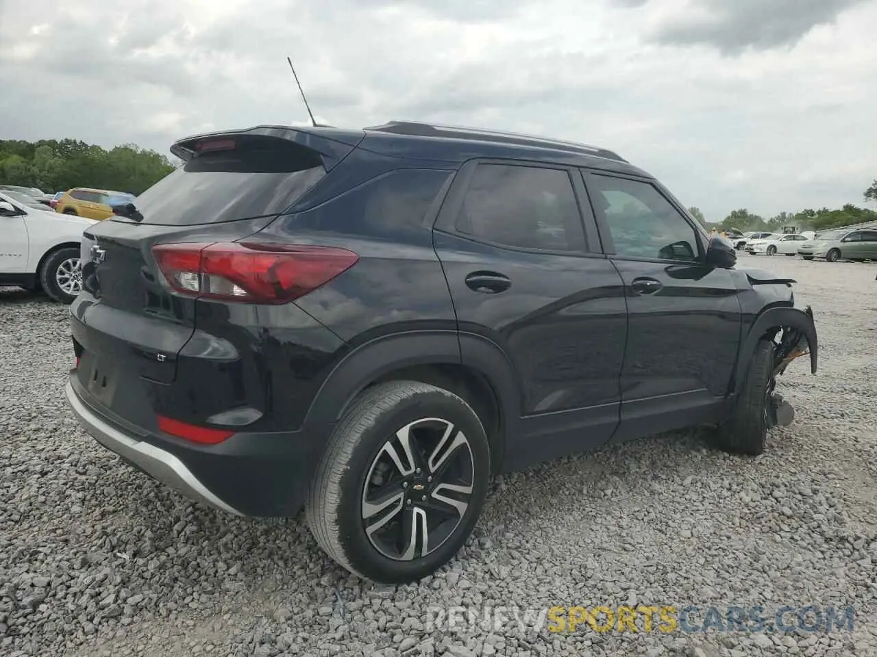 3 Photograph of a damaged car KL79MRSL6PB185285 CHEVROLET TRAILBLZR 2023