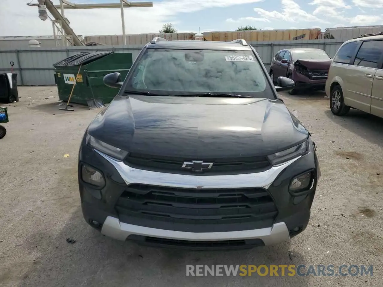 5 Фотография поврежденного автомобиля KL79MRSL7PB197221 CHEVROLET TRAILBLZR 2023