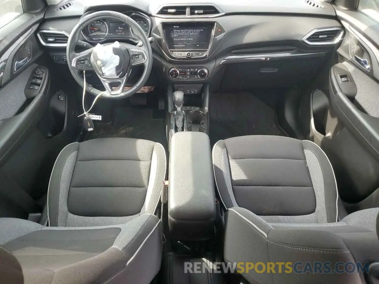 8 Фотография поврежденного автомобиля KL79MRSL8PB048946 CHEVROLET TRAILBLZR 2023