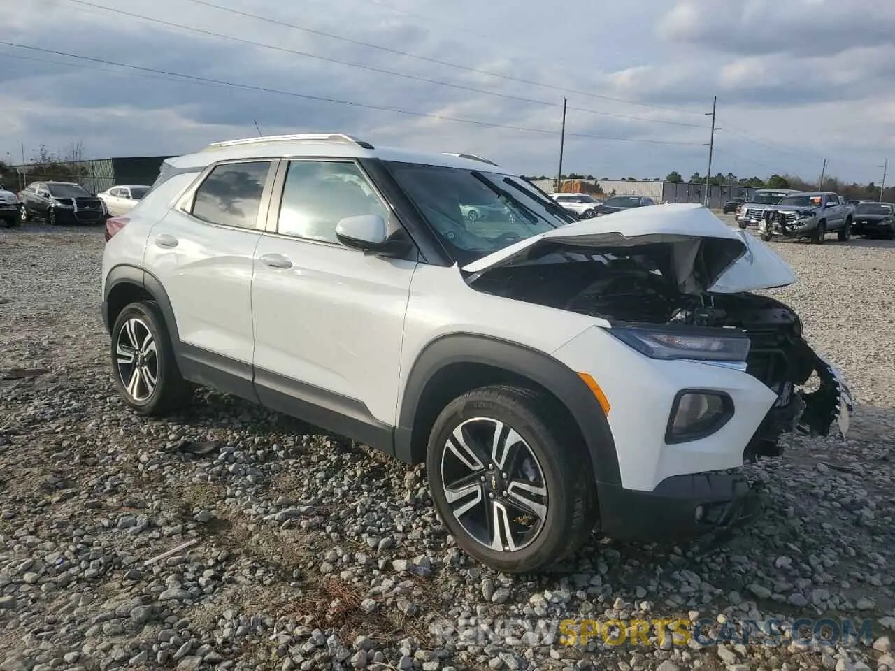 4 Фотография поврежденного автомобиля KL79MRSL8PB188771 CHEVROLET TRAILBLZR 2023
