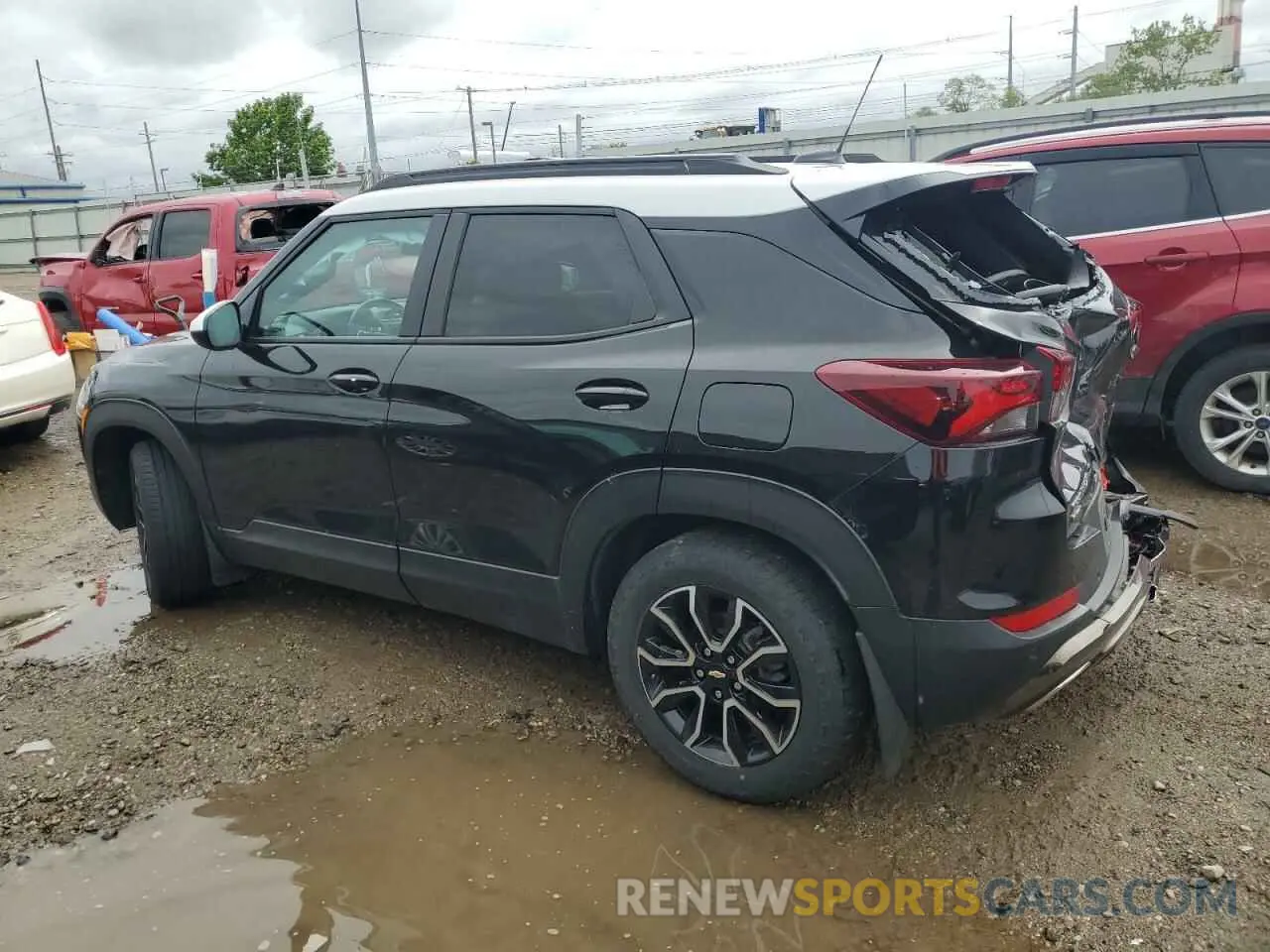 2 Фотография поврежденного автомобиля KL79MSSL2PB018641 CHEVROLET TRAILBLZR 2023