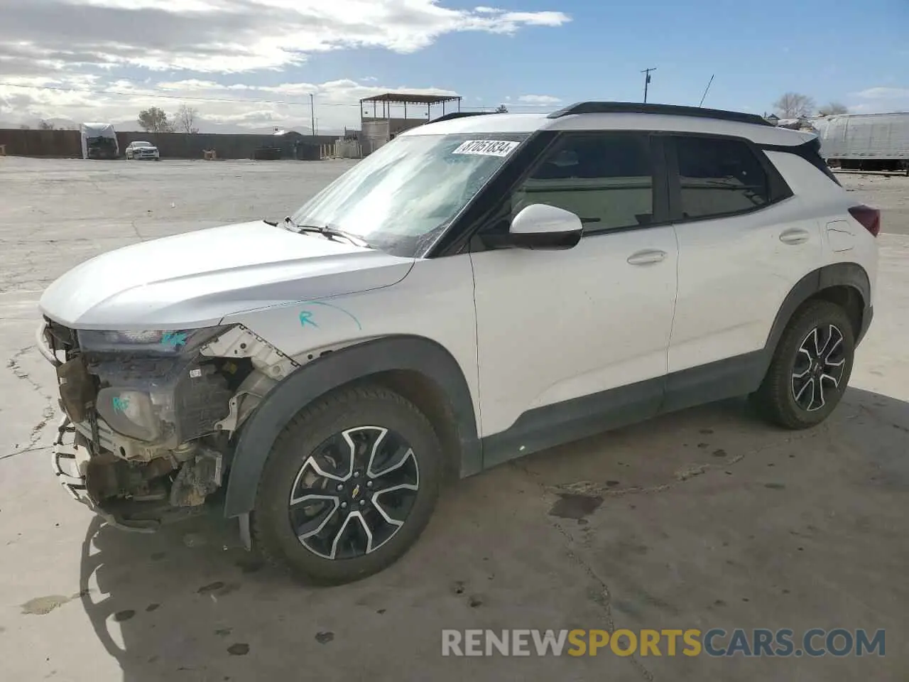 1 Photograph of a damaged car KL79MSSL4PB182330 CHEVROLET TRAILBLZR 2023
