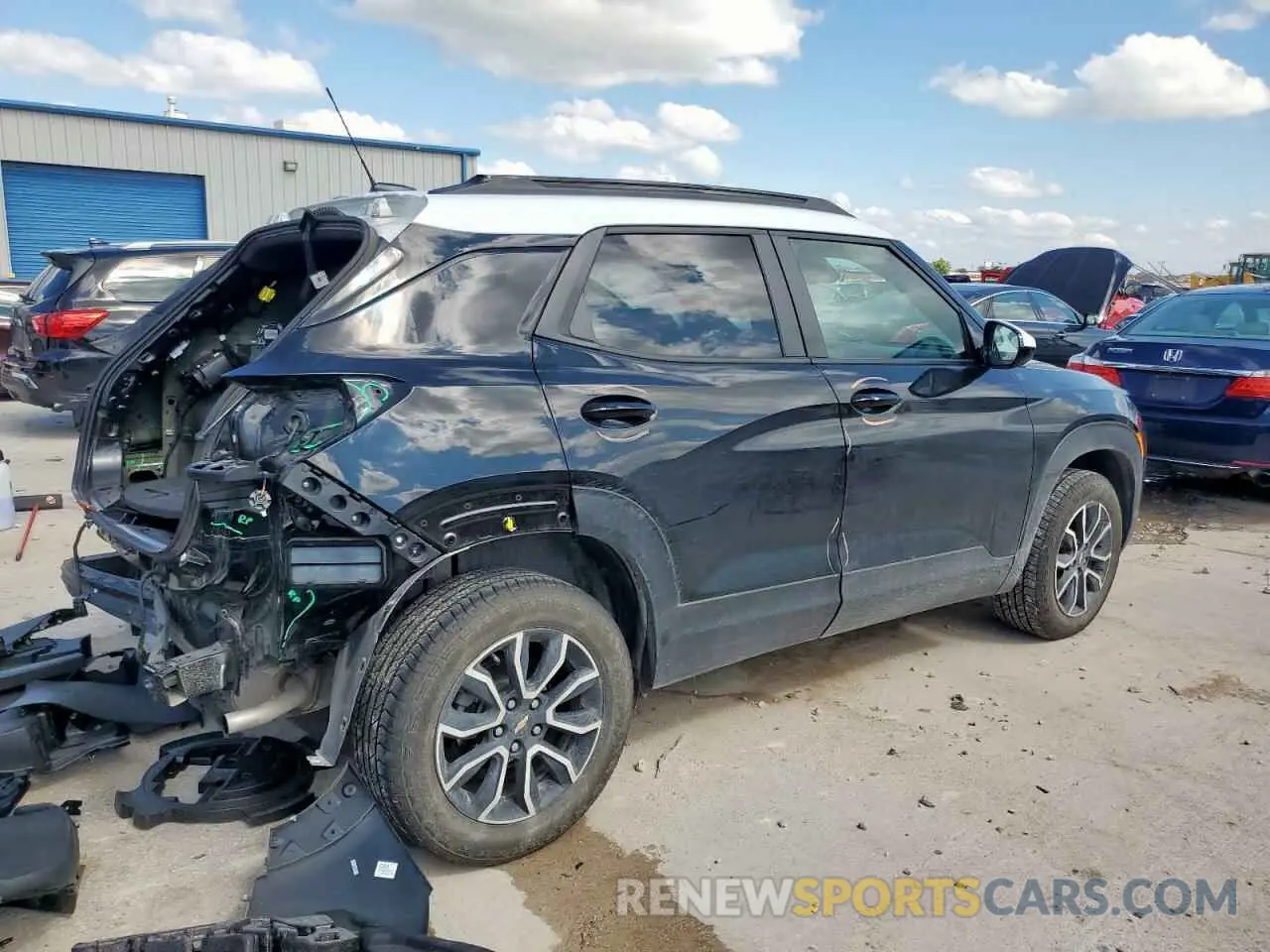 3 Photograph of a damaged car KL79MSSL8PB152537 CHEVROLET TRAILBLZR 2023