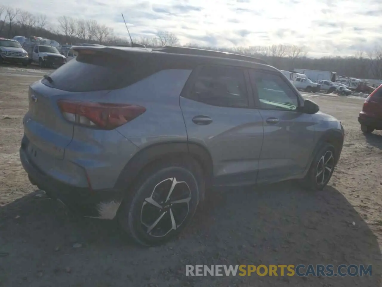 3 Фотография поврежденного автомобиля KL79MTSL0PB114404 CHEVROLET TRAILBLZR 2023
