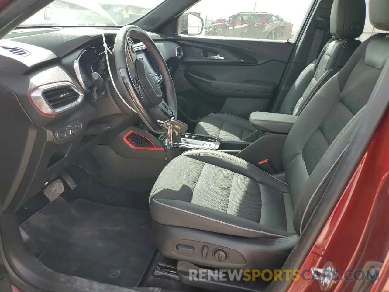 7 Фотография поврежденного автомобиля KL79MTSL1PB127257 CHEVROLET TRAILBLZR 2023