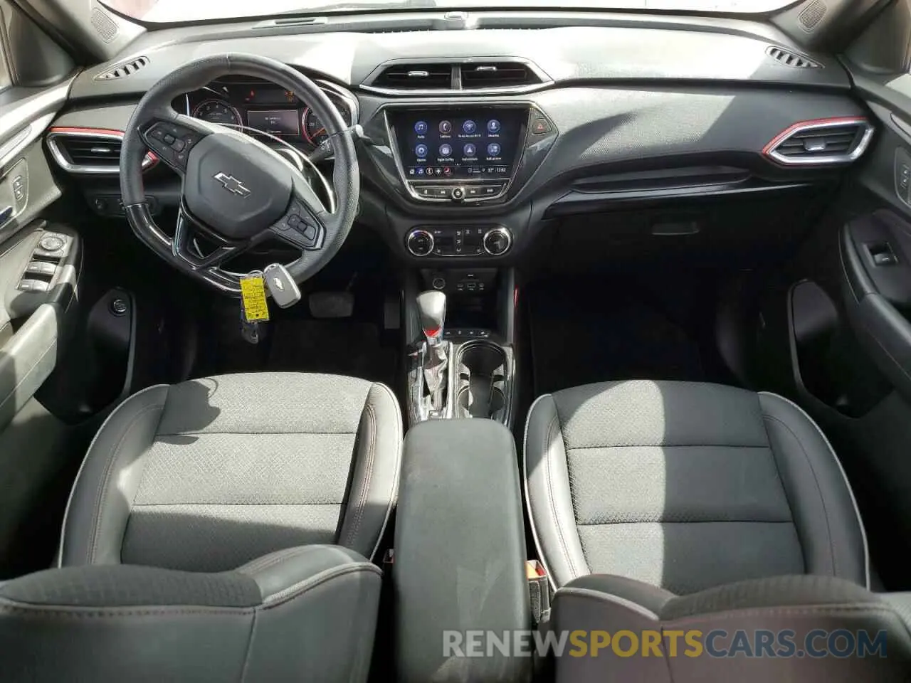 8 Фотография поврежденного автомобиля KL79MTSL1PB127257 CHEVROLET TRAILBLZR 2023