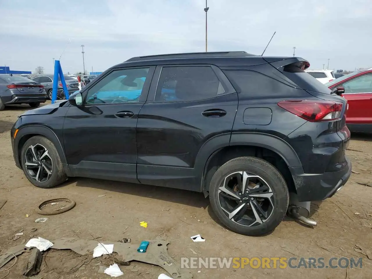 2 Фотография поврежденного автомобиля KL79MTSL2PB214603 CHEVROLET TRAILBLZR 2023
