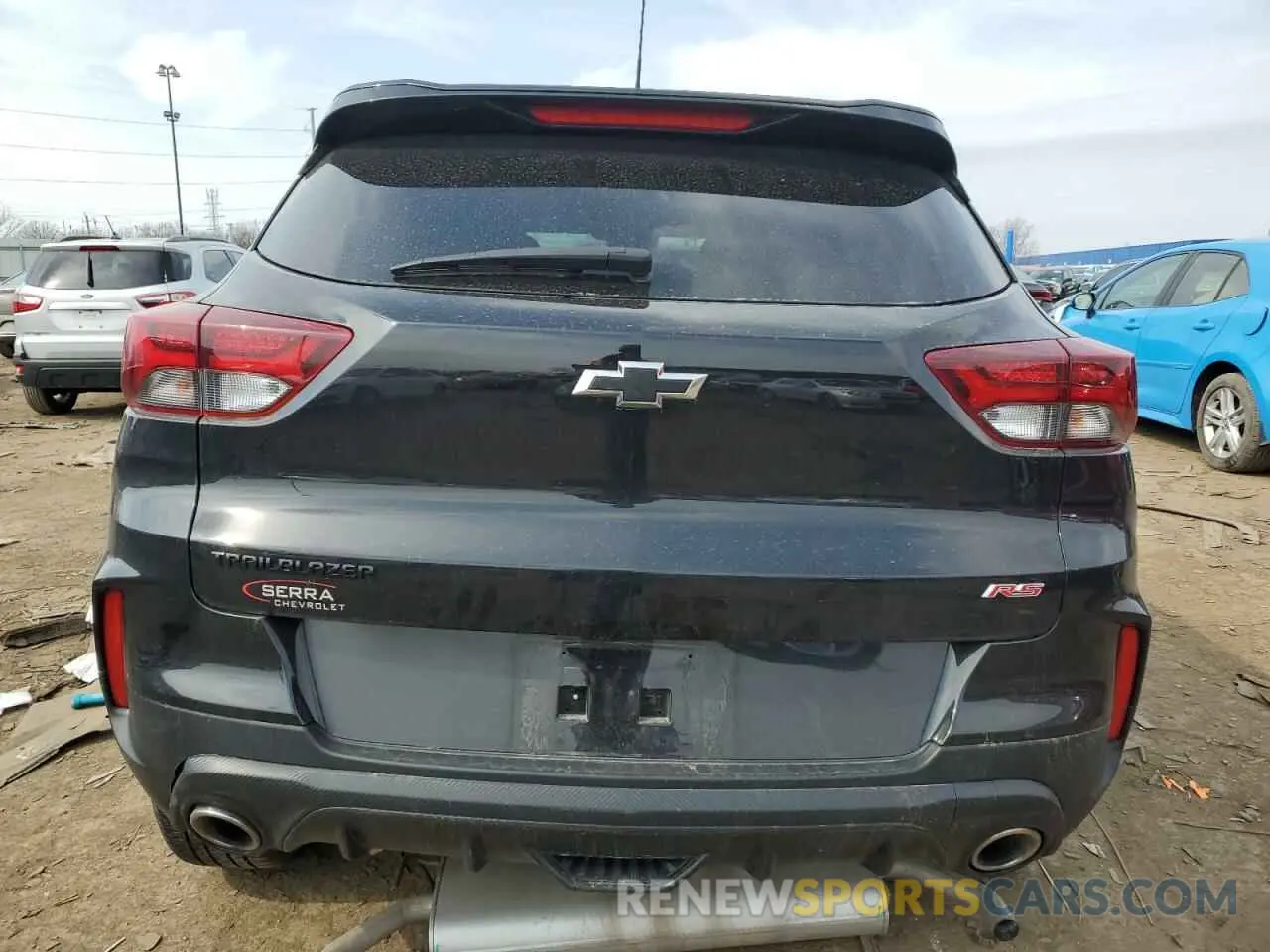 6 Фотография поврежденного автомобиля KL79MTSL2PB214603 CHEVROLET TRAILBLZR 2023