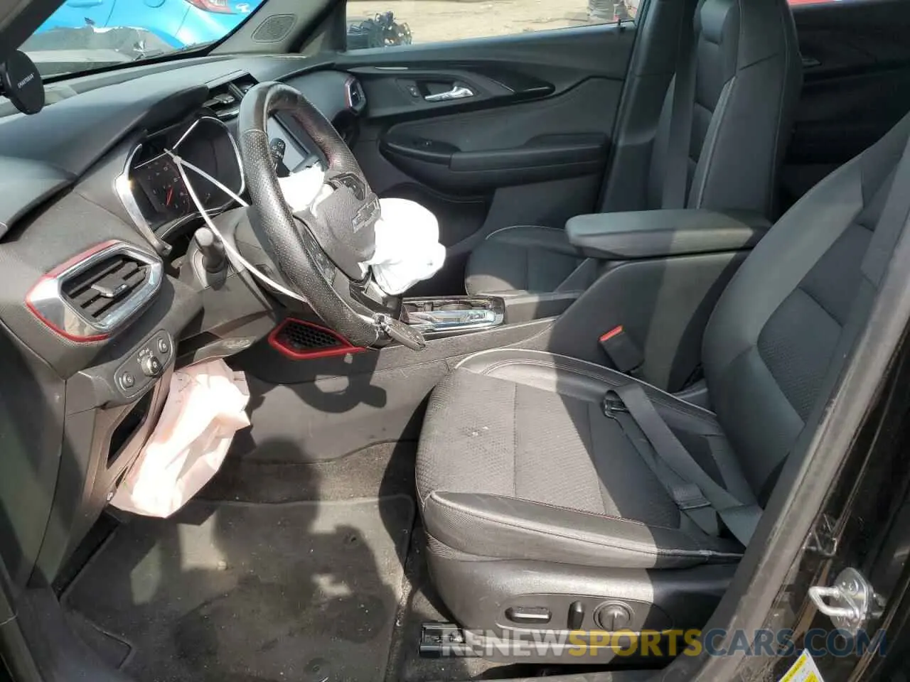 7 Фотография поврежденного автомобиля KL79MTSL2PB214603 CHEVROLET TRAILBLZR 2023