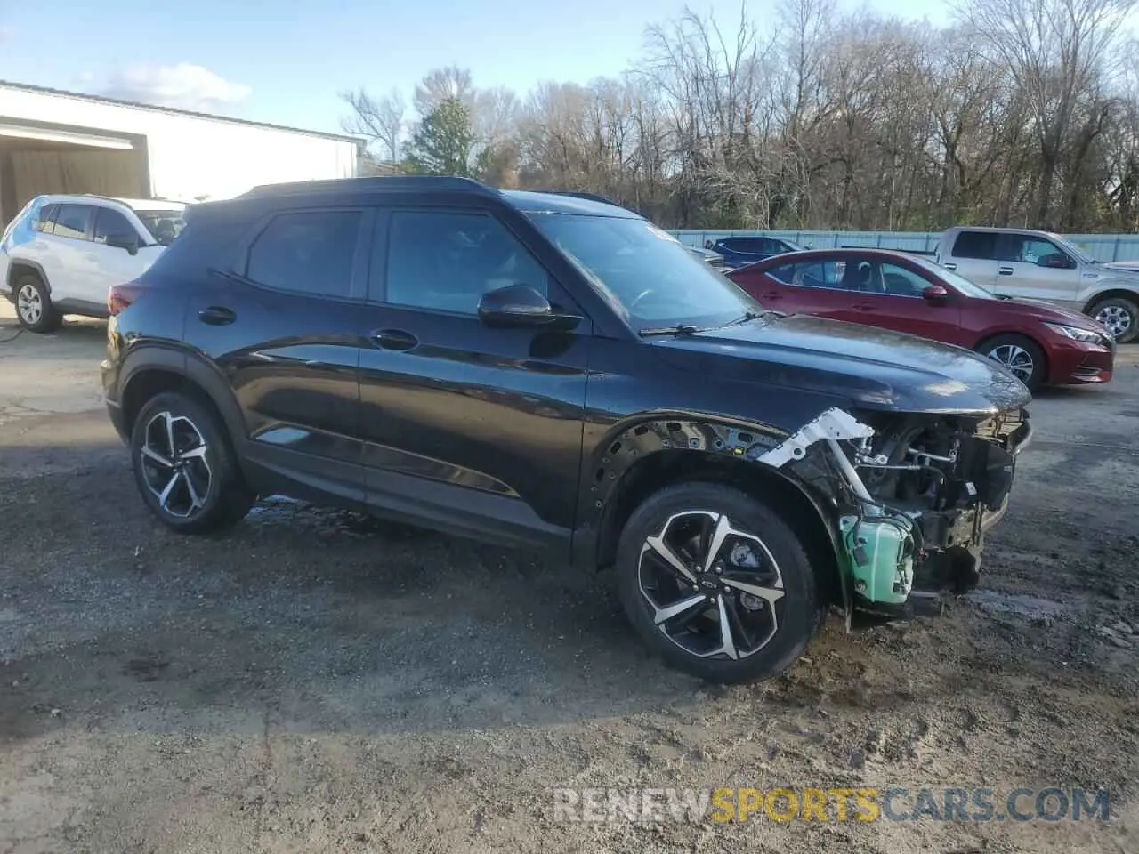 4 Photograph of a damaged car KL79MTSL5PB082114 CHEVROLET TRAILBLZR 2023