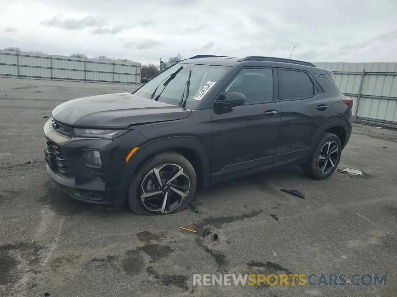 1 Photograph of a damaged car KL79MTSL6PB128260 CHEVROLET TRAILBLZR 2023
