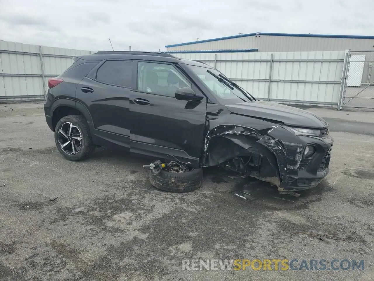 4 Photograph of a damaged car KL79MTSL6PB128260 CHEVROLET TRAILBLZR 2023