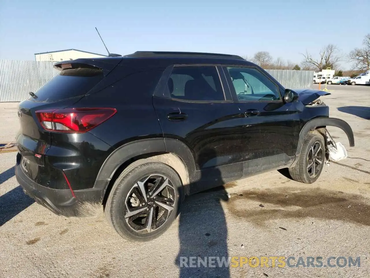 3 Фотография поврежденного автомобиля KL79MTSL7PB118711 CHEVROLET TRAILBLZR 2023