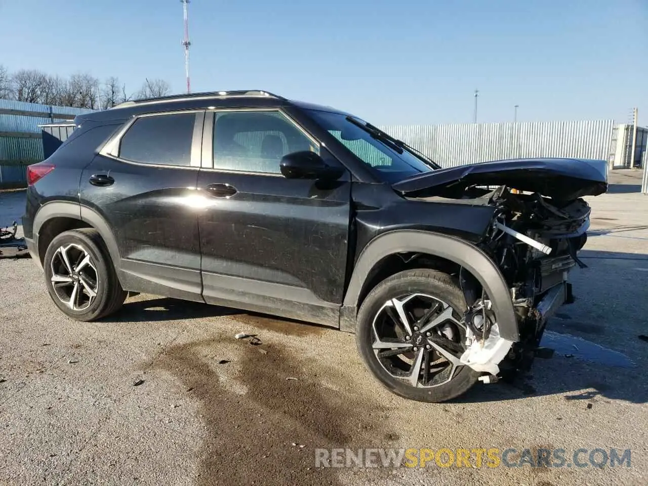 4 Фотография поврежденного автомобиля KL79MTSL7PB118711 CHEVROLET TRAILBLZR 2023