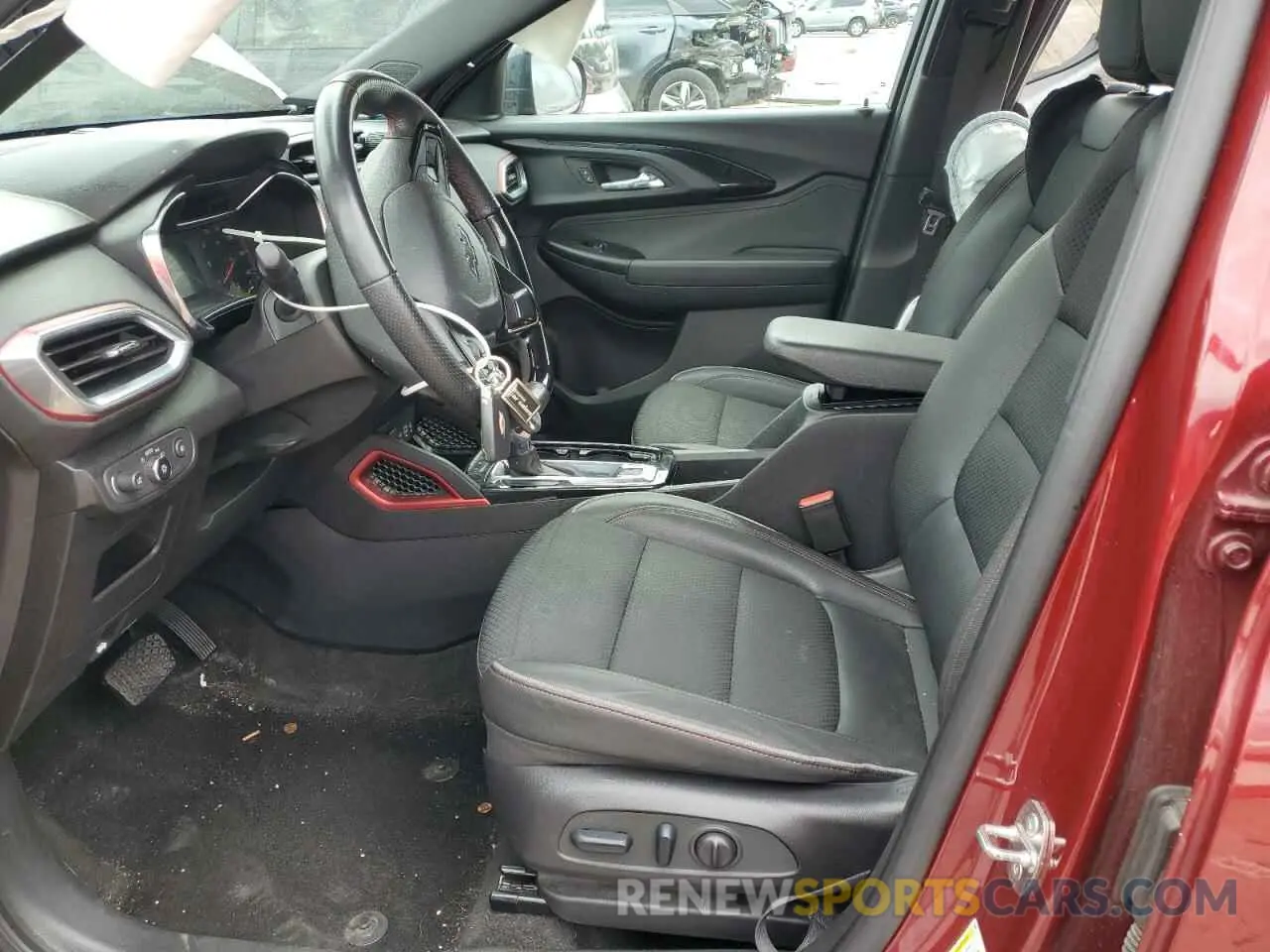 7 Photograph of a damaged car KL79MTSL8PB079997 CHEVROLET TRAILBLZR 2023