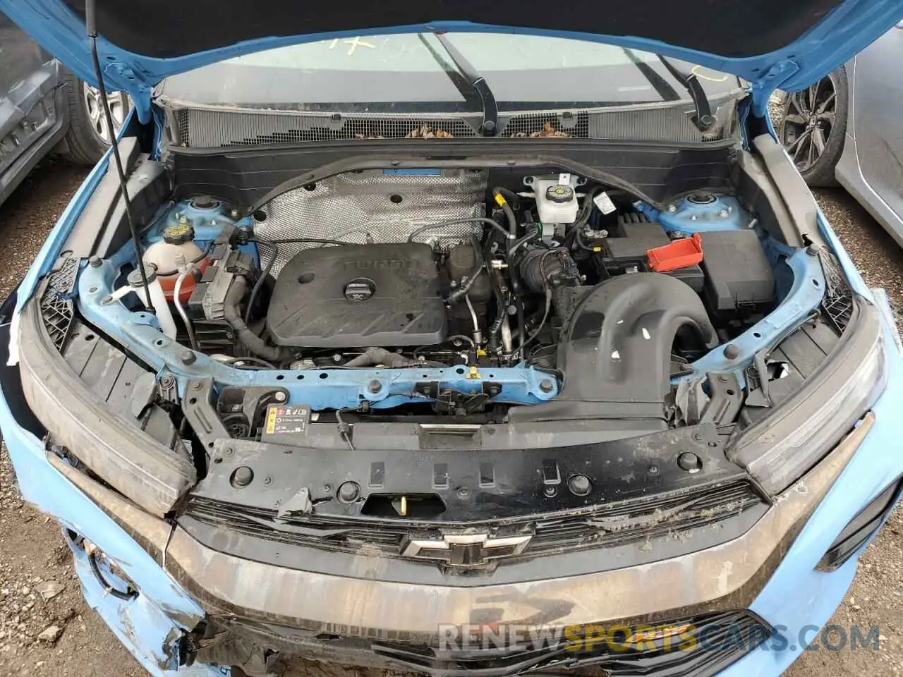 11 Фотография поврежденного автомобиля KL79MTSL9PB201444 CHEVROLET TRAILBLZR 2023