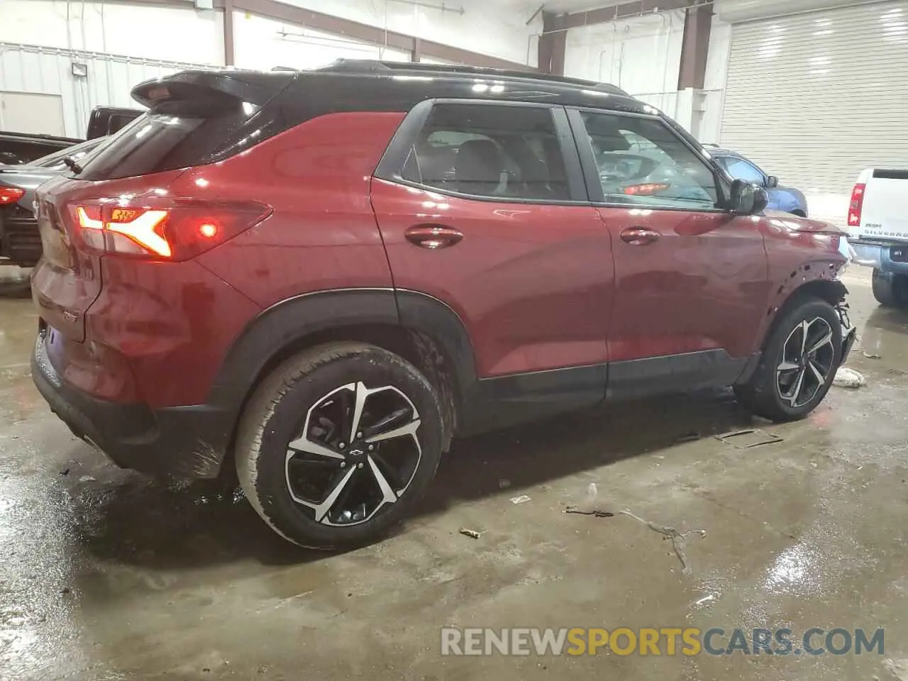 3 Фотография поврежденного автомобиля KL79MUSL3PB215605 CHEVROLET TRAILBLZR 2023