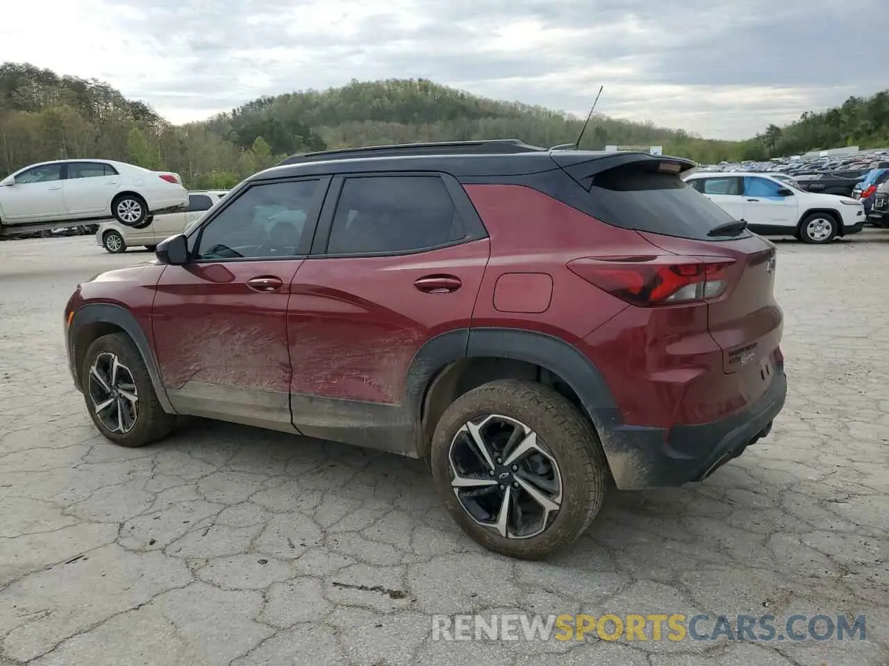2 Фотография поврежденного автомобиля KL79MUSL4PB053936 CHEVROLET TRAILBLZR 2023