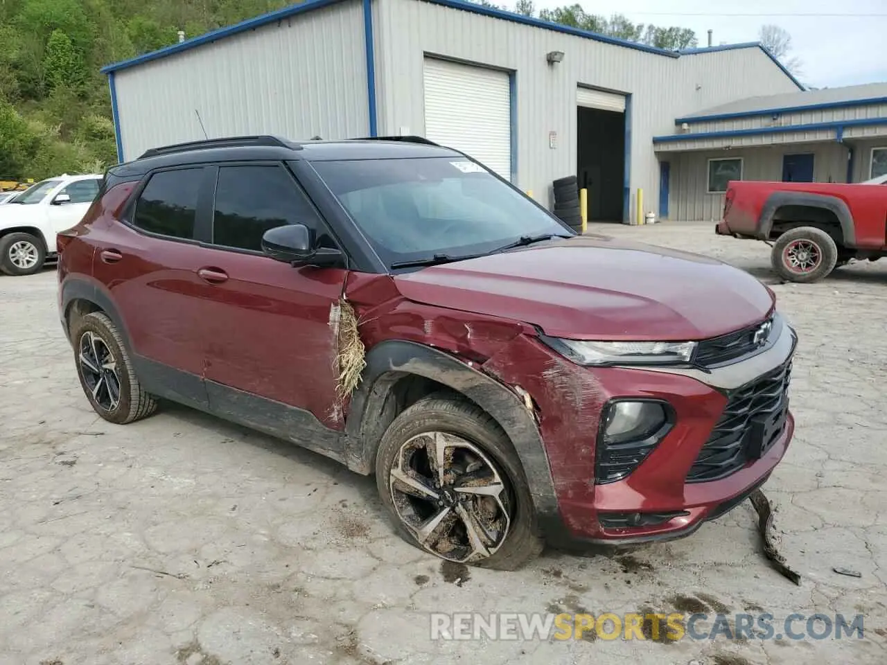 4 Фотография поврежденного автомобиля KL79MUSL4PB053936 CHEVROLET TRAILBLZR 2023