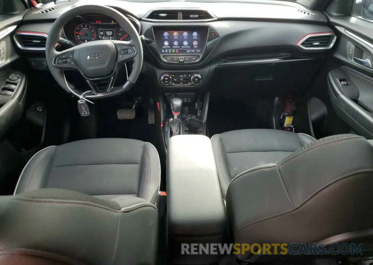 8 Фотография поврежденного автомобиля KL79MUSL4PB053936 CHEVROLET TRAILBLZR 2023