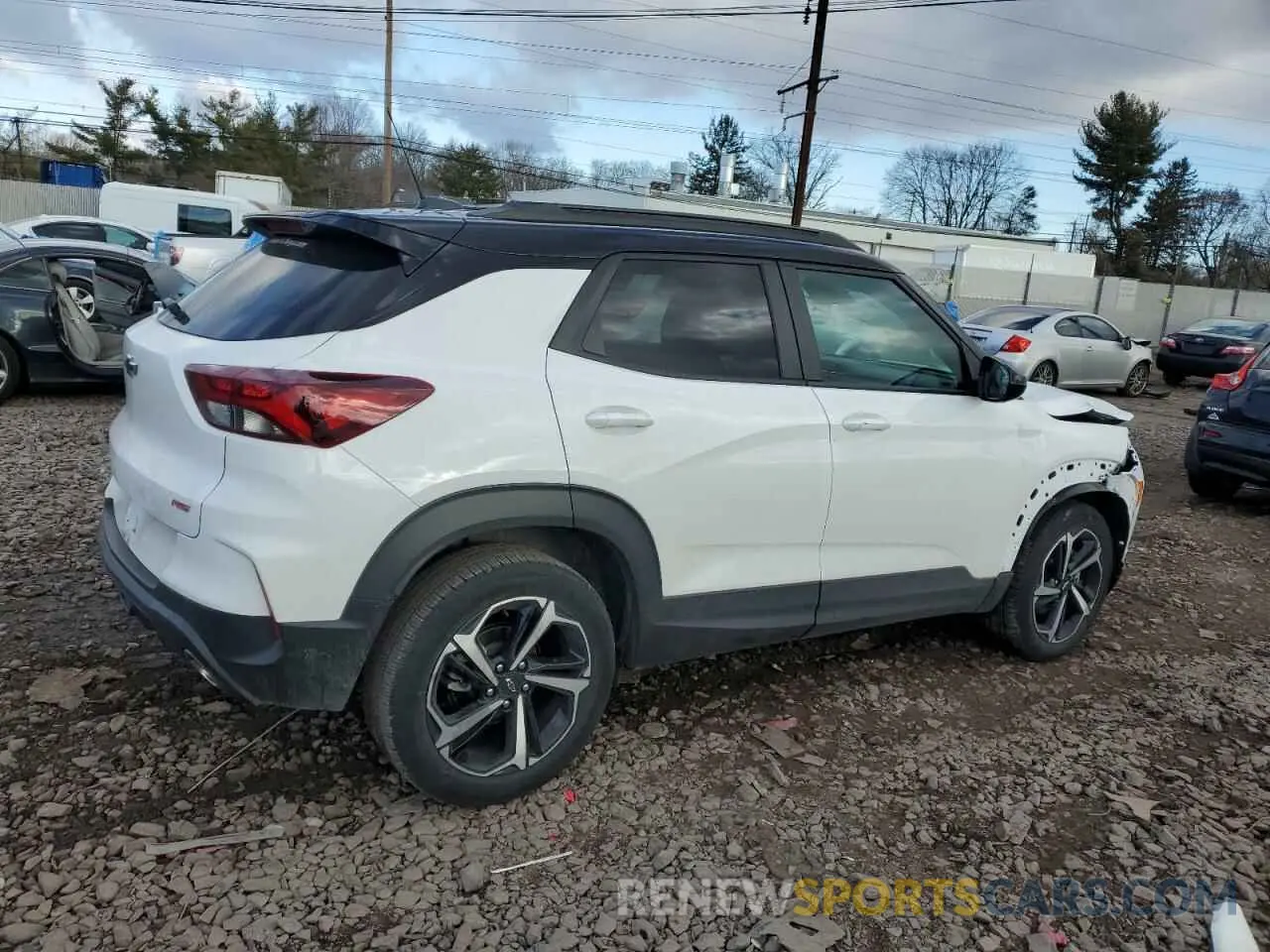 3 Photograph of a damaged car KL79MUSL4PB139263 CHEVROLET TRAILBLZR 2023