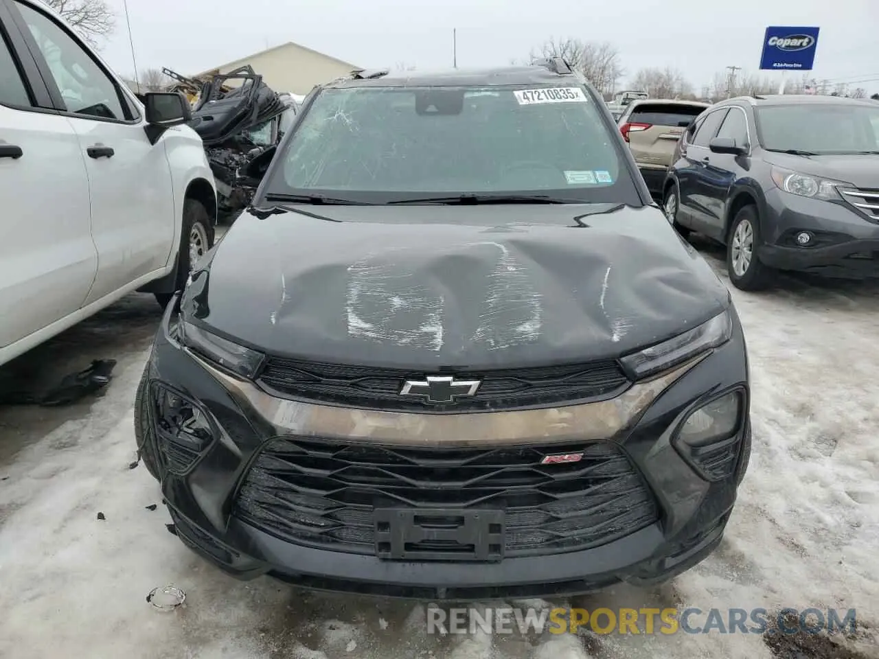 5 Photograph of a damaged car KL79MUSL6PB208535 CHEVROLET TRAILBLZR 2023