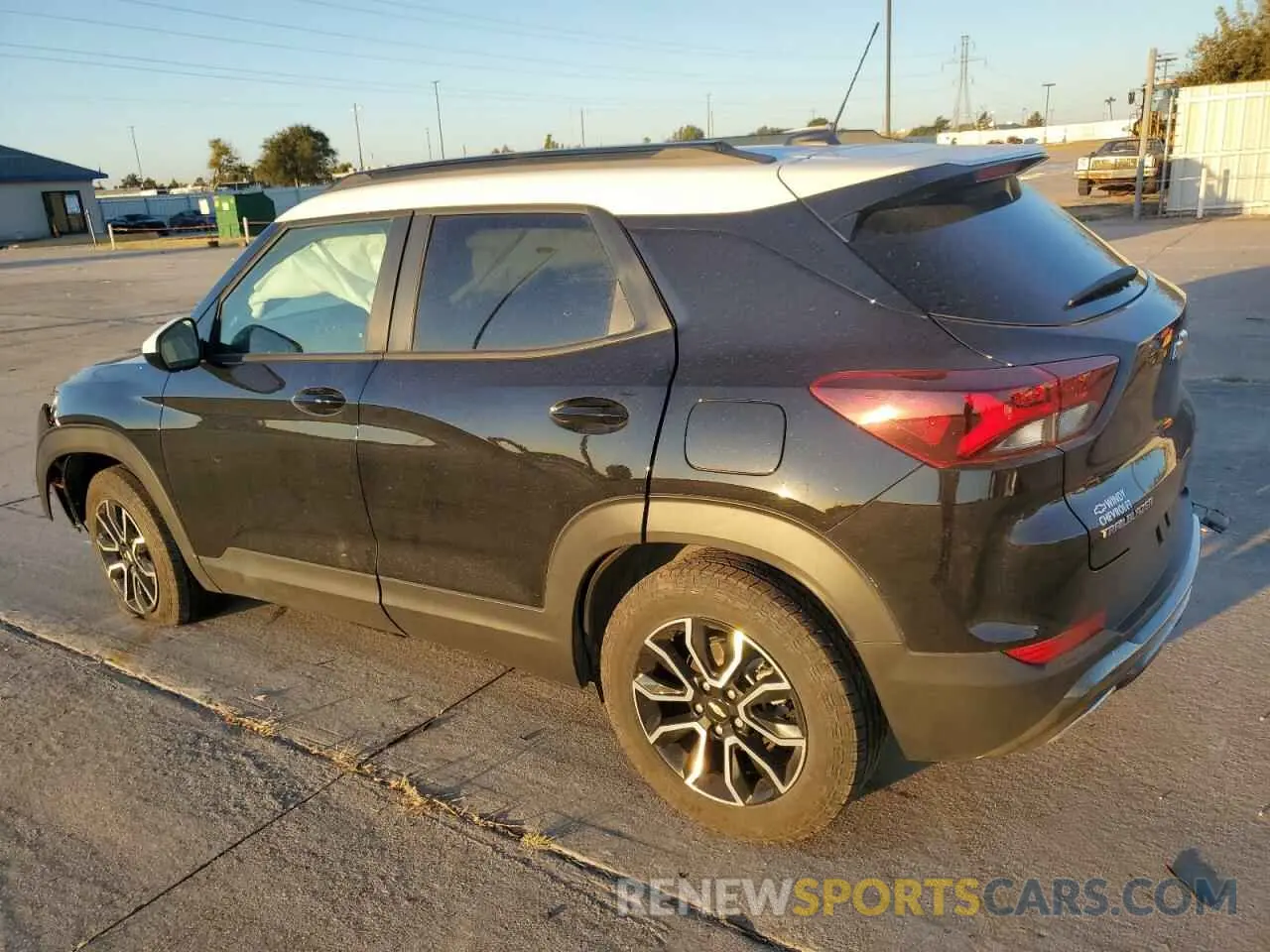 2 Фотография поврежденного автомобиля KL79MVSL0PB121249 CHEVROLET TRAILBLZR 2023