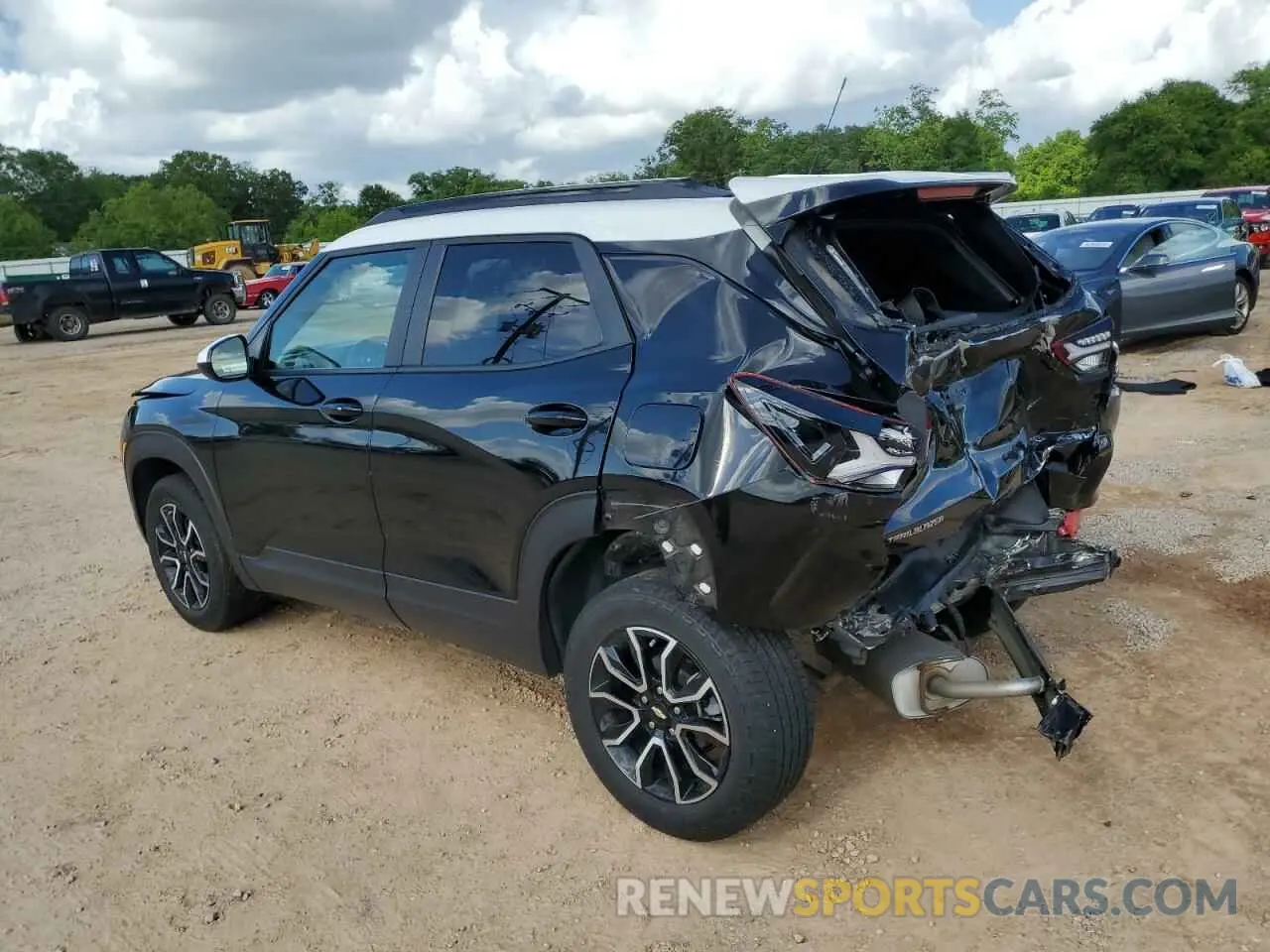 2 Photograph of a damaged car KL79MVSL7PB093496 CHEVROLET TRAILBLZR 2023