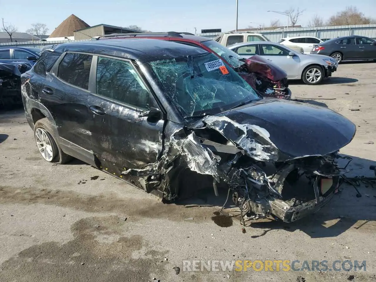 4 Фотография поврежденного автомобиля KL79MMS20RB065656 CHEVROLET TRAILBLZR 2024