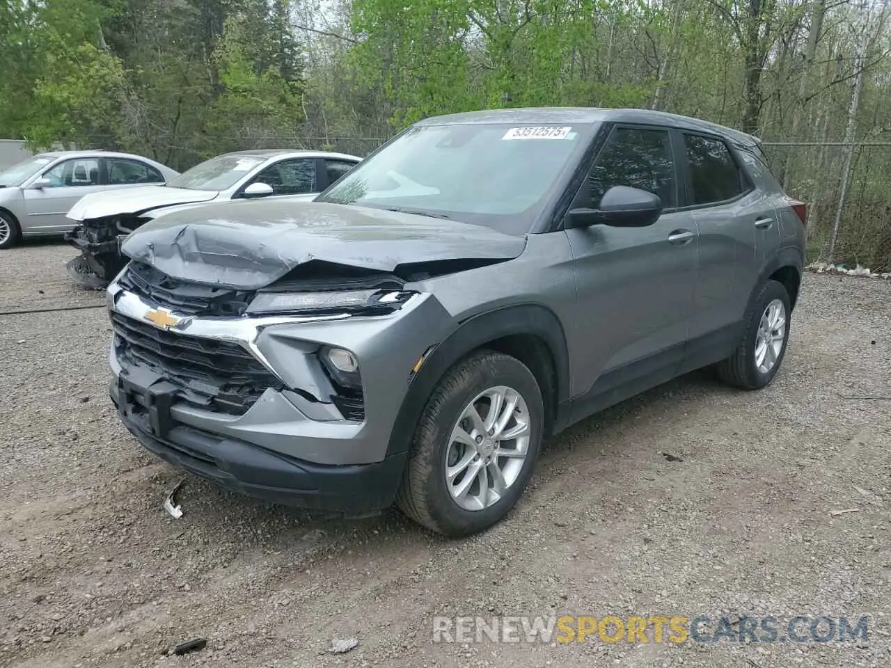 1 Фотография поврежденного автомобиля KL79MMS21RB206170 CHEVROLET TRAILBLZR 2024