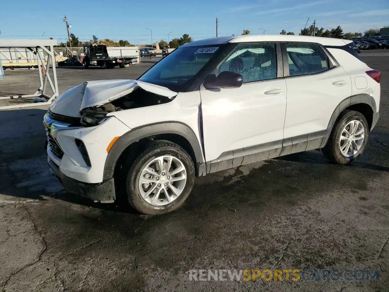 1 Photograph of a damaged car KL79MMS23RB187606 CHEVROLET TRAILBLZR 2024