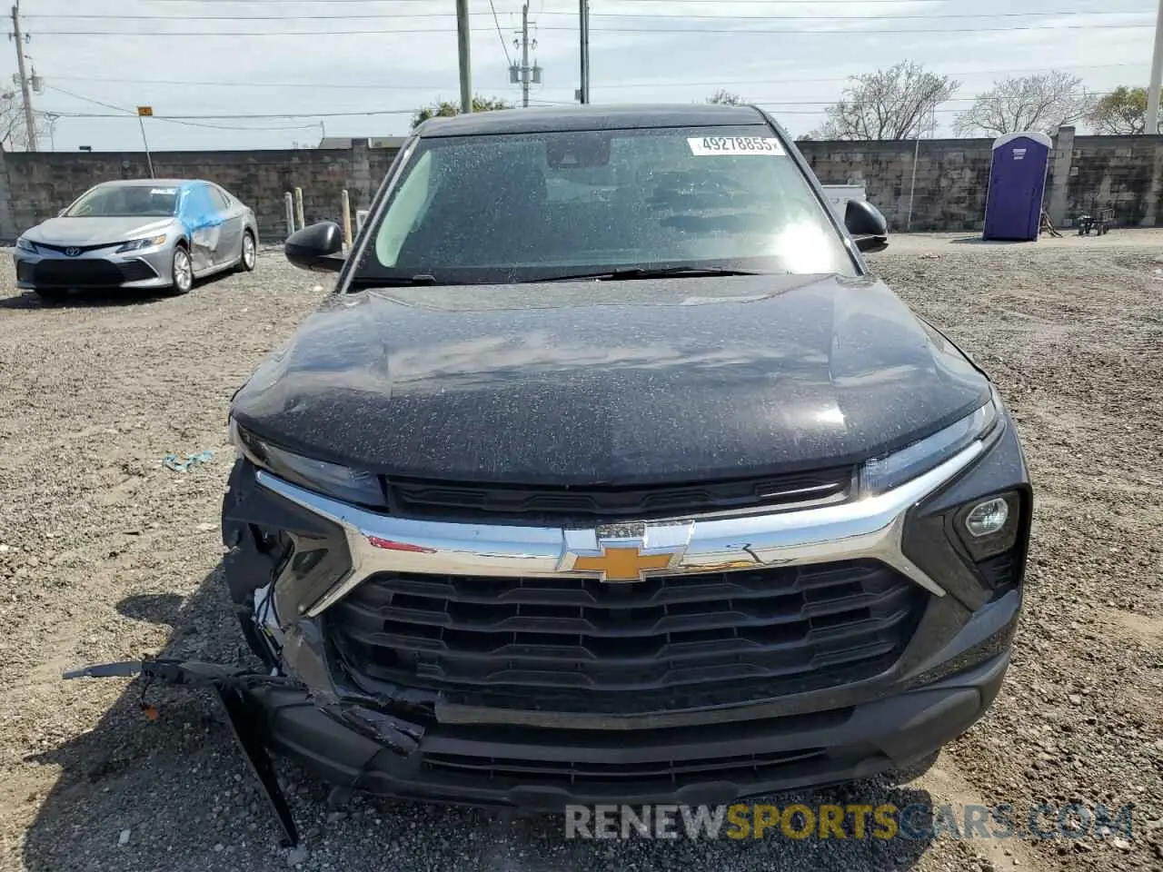 5 Фотография поврежденного автомобиля KL79MMS29RB034339 CHEVROLET TRAILBLZR 2024