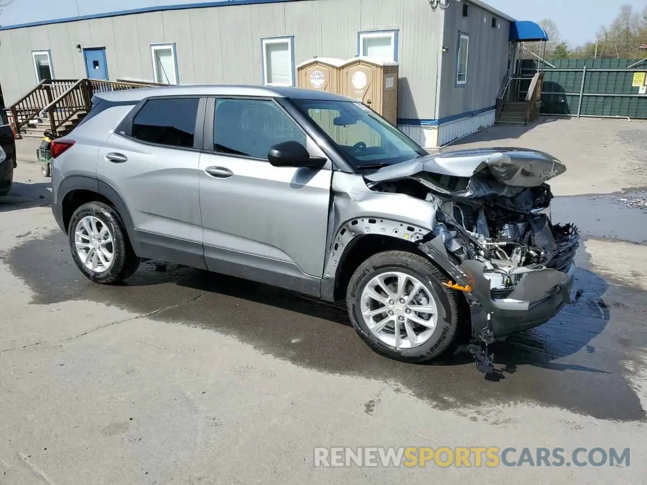 4 Photograph of a damaged car KL79MNSL3RB055654 CHEVROLET TRAILBLZR 2024