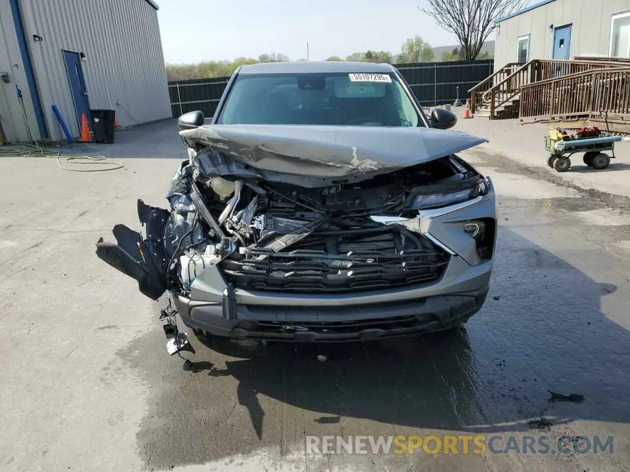 5 Photograph of a damaged car KL79MNSL3RB055654 CHEVROLET TRAILBLZR 2024