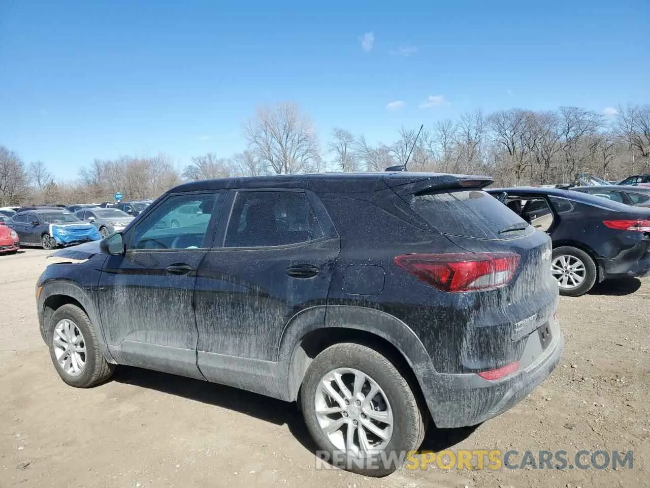 2 Фотография поврежденного автомобиля KL79MNSL5RB188495 CHEVROLET TRAILBLZR 2024