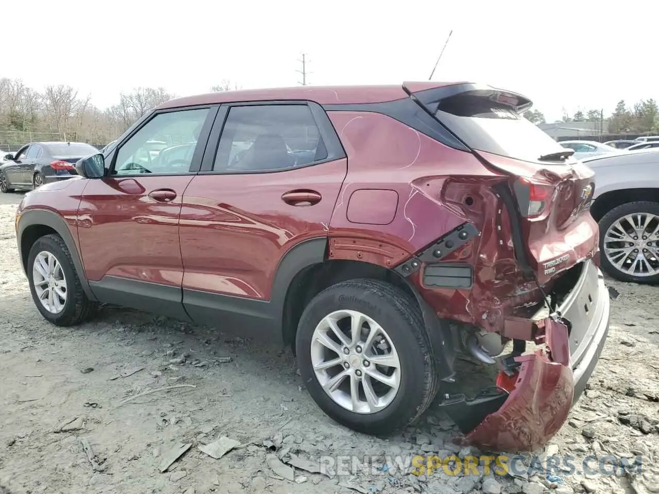 2 Фотография поврежденного автомобиля KL79MNSL6RB164495 CHEVROLET TRAILBLZR 2024