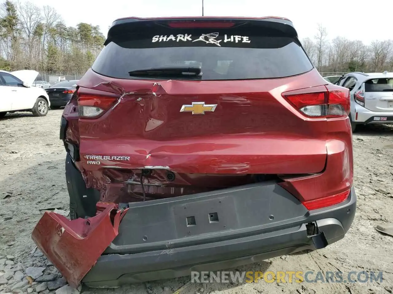 6 Фотография поврежденного автомобиля KL79MNSL6RB164495 CHEVROLET TRAILBLZR 2024