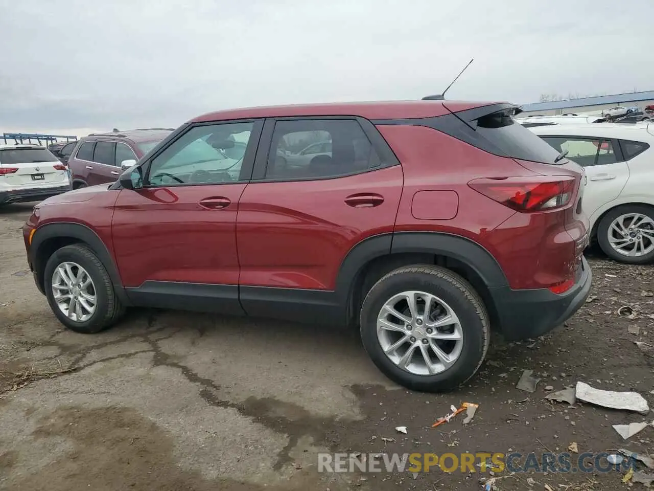 2 Фотография поврежденного автомобиля KL79MNSL9RB079327 CHEVROLET TRAILBLZR 2024