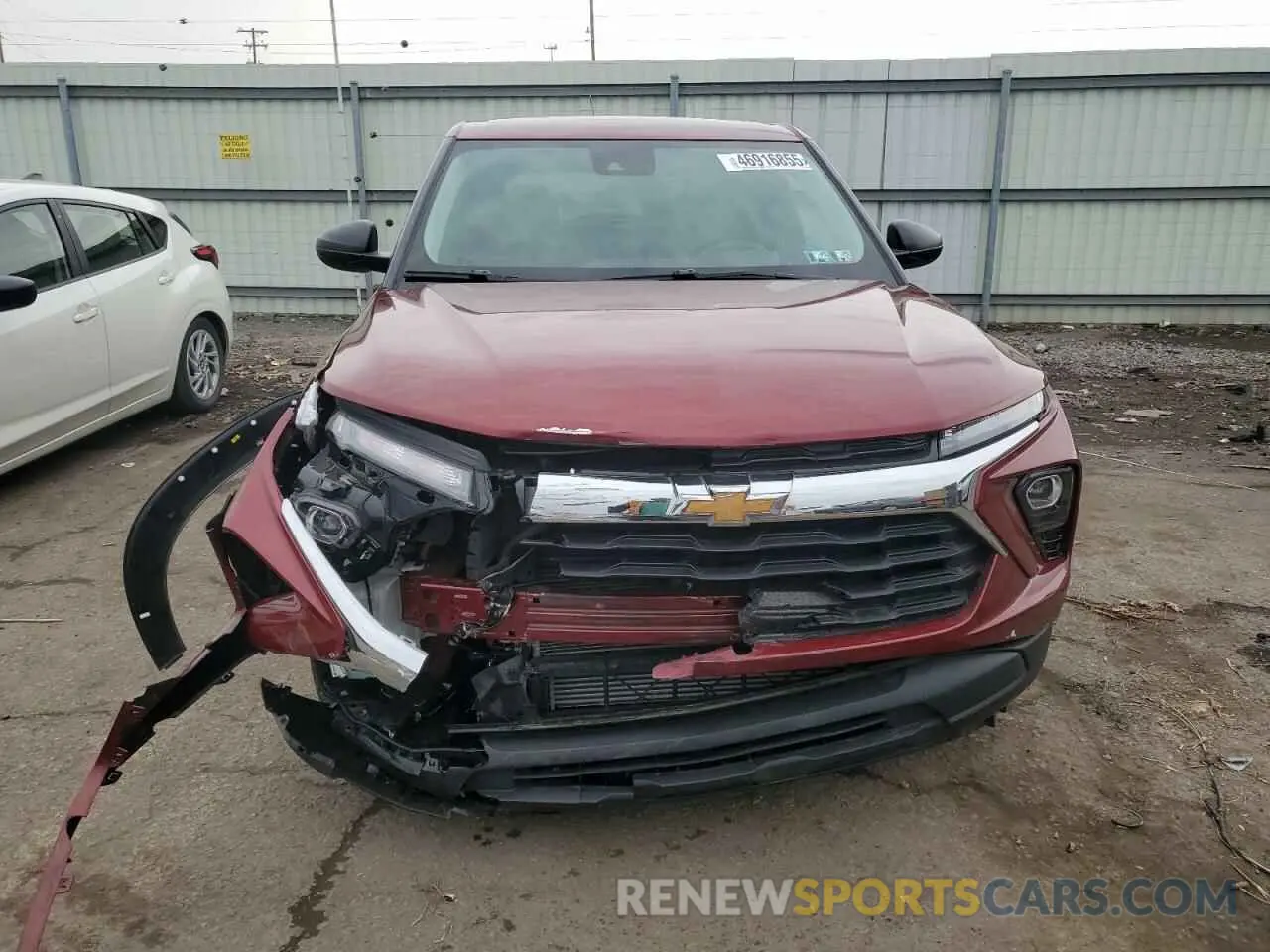 5 Фотография поврежденного автомобиля KL79MNSL9RB079327 CHEVROLET TRAILBLZR 2024