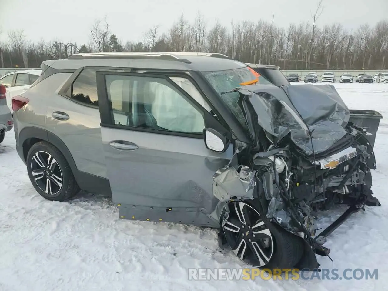 4 Фотография поврежденного автомобиля KL79MPS21RB063593 CHEVROLET TRAILBLZR 2024