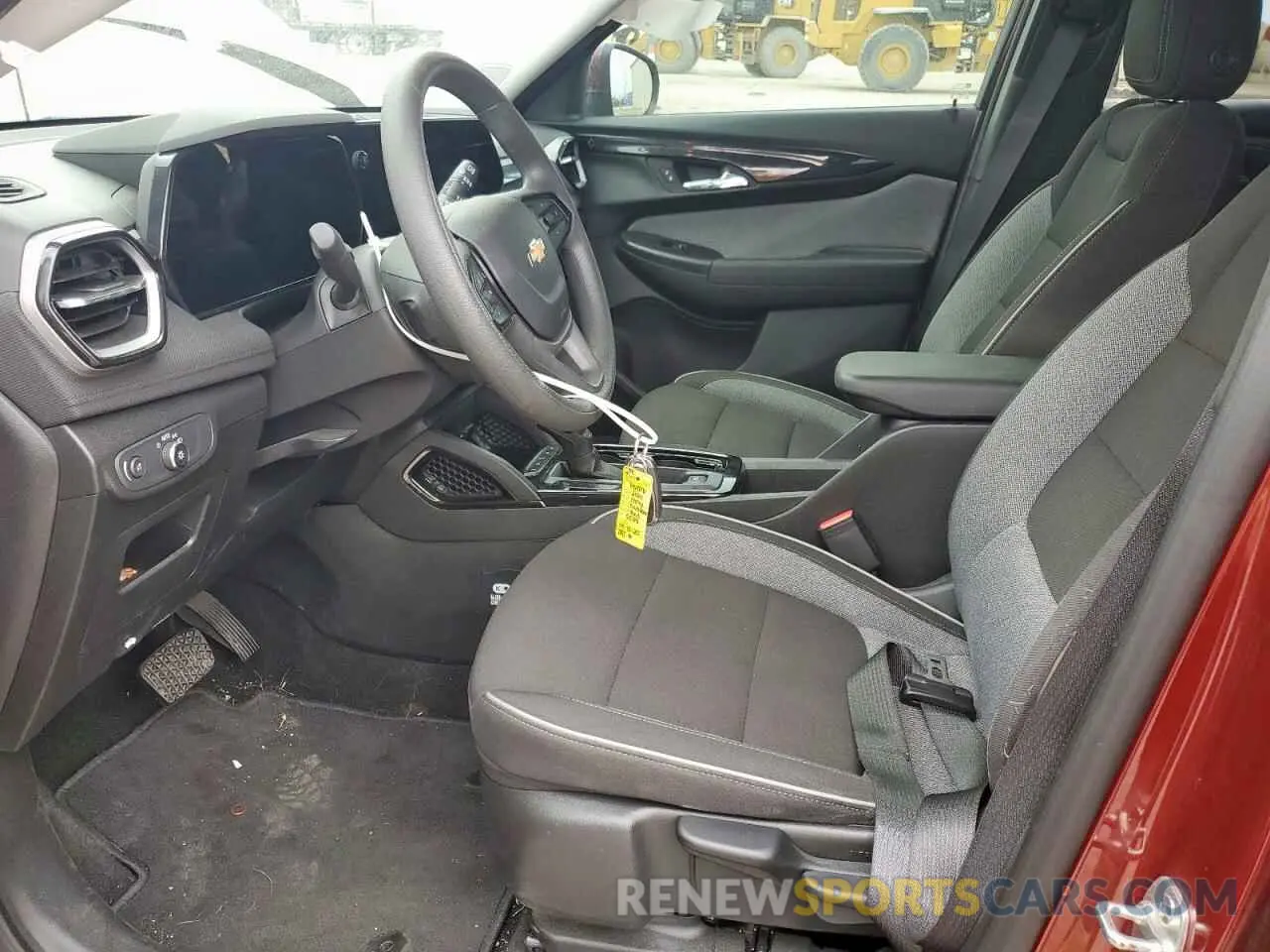 7 Фотография поврежденного автомобиля KL79MPSL2RB205538 CHEVROLET TRAILBLZR 2024