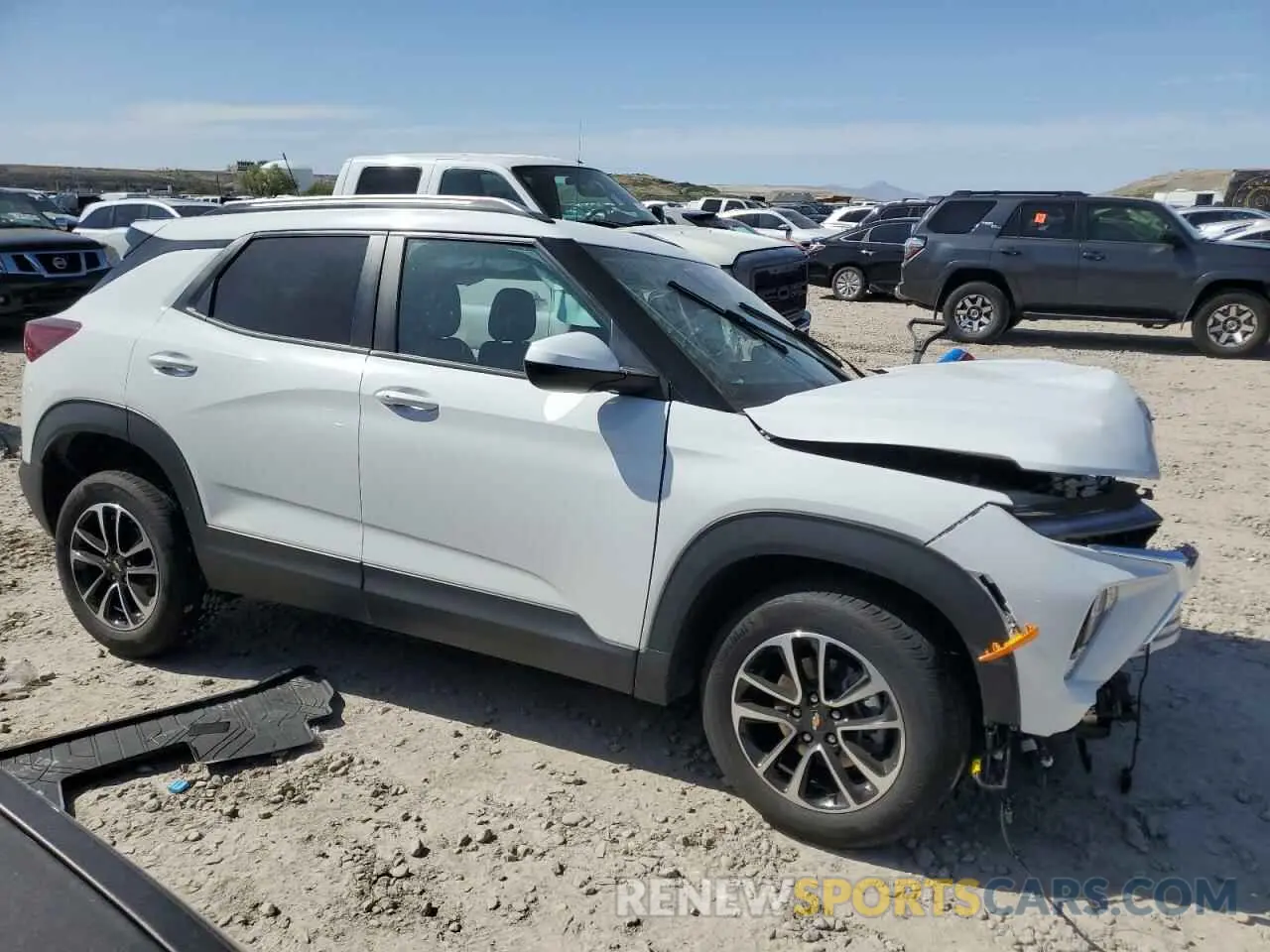 4 Фотография поврежденного автомобиля KL79MPSL3RB042821 CHEVROLET TRAILBLZR 2024