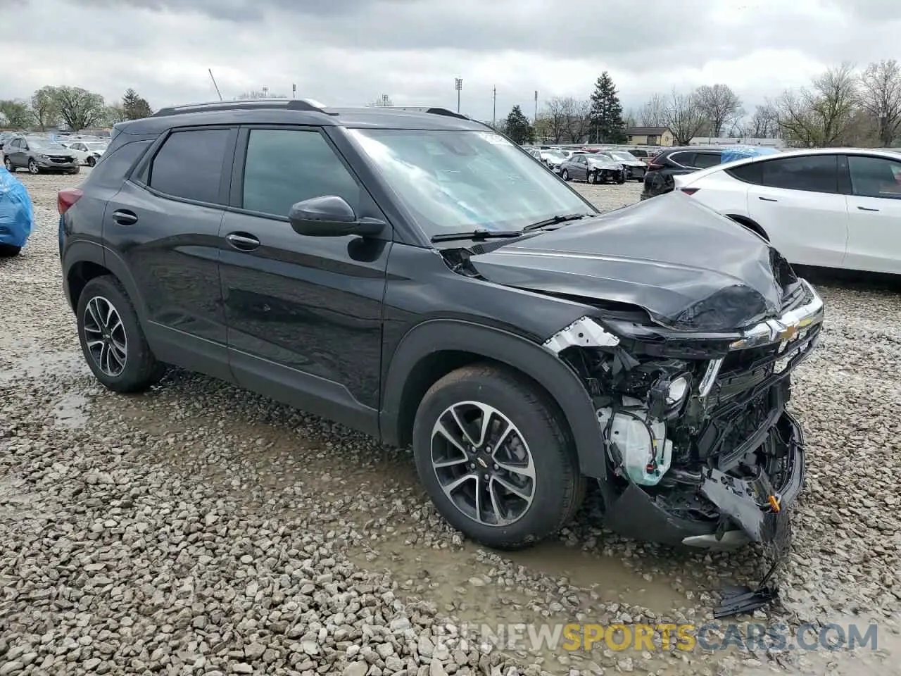 4 Photograph of a damaged car KL79MPSL3RB145222 CHEVROLET TRAILBLZR 2024