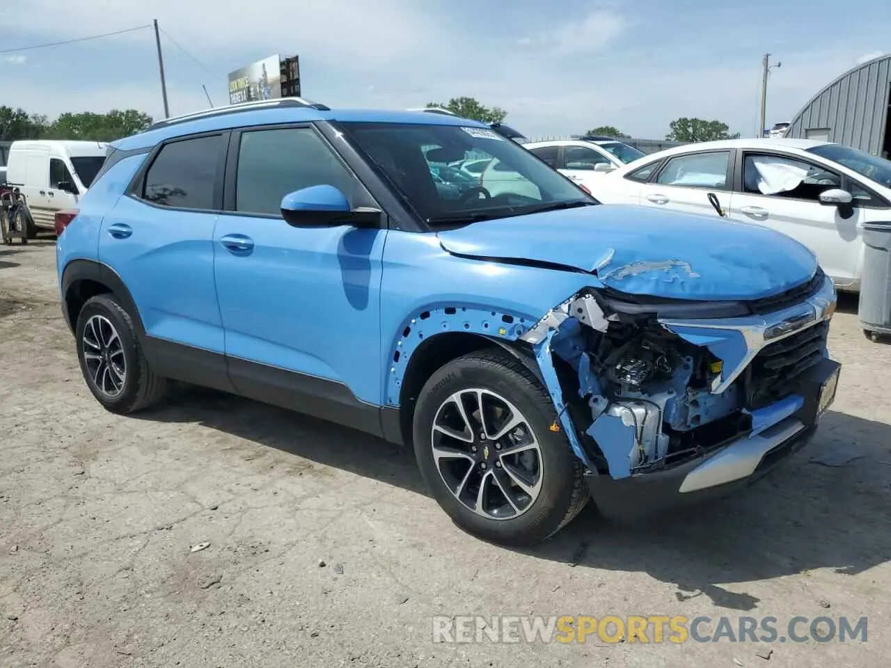 4 Фотография поврежденного автомобиля KL79MPSL5RB083693 CHEVROLET TRAILBLZR 2024